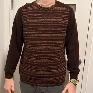 BOSS Wool Stripe Sweater